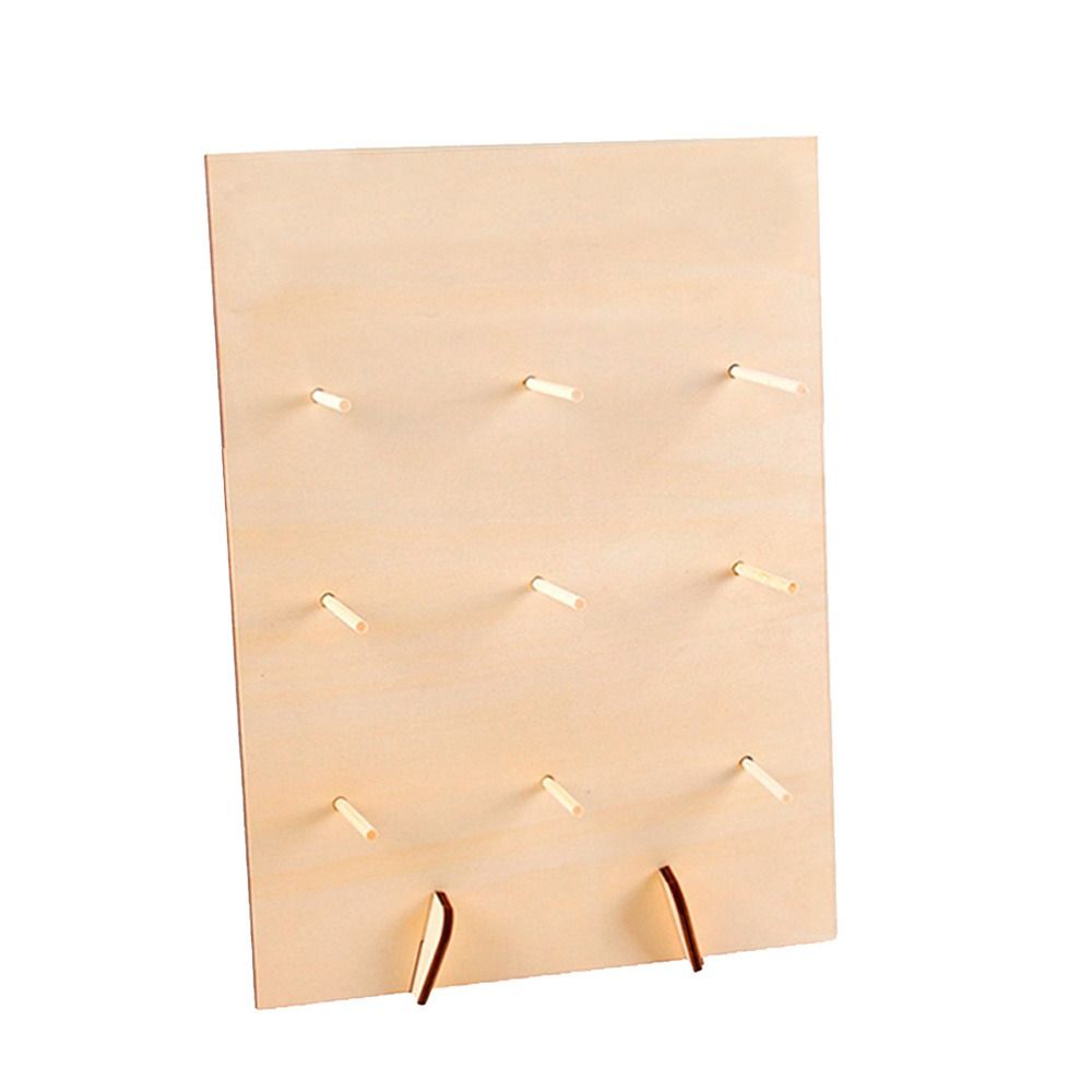 DIY Wooden Party Supplies Birthday Favour Doughnut Rack Storage Racks Donut Wall Stand Donut Holds