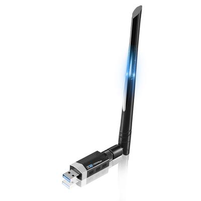 Беспроводная локальная сеть Wi-Fi-гарнитура Sungale 1300 Мбит/с, беспроводной сетевой адаптер, Wi-Fi-адаптер 5 дБи, высокоскоростная связь, двухдиапазонный, совместимый с OS X USB3.0