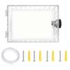 Transparents Thermostat Lock Box With Ventilated Secure Anti Theft Housing Includes 2 Simple Mounting