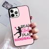 Stylish Playing Handball Phone Case For iPhone 17 Air 16 15 14 13 12 Pro Max Plus Max Cover Shell coque