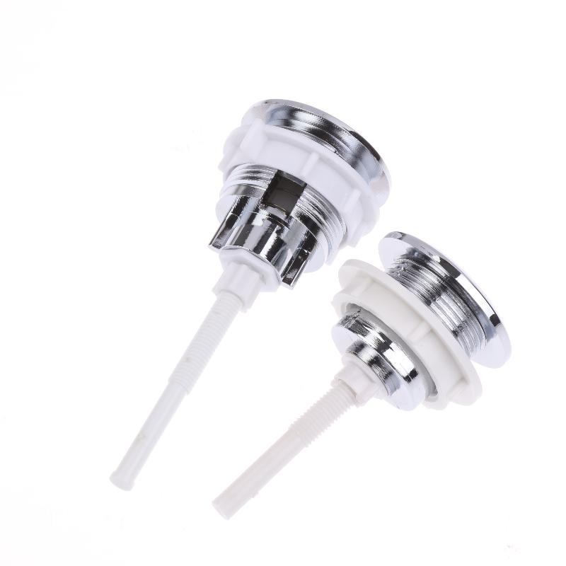 1 Piece Toilet Tank Push Button For Home Toilet Seat Corrosion-Resistant Single Button Toilet Water Tank Accessories