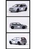 НОД 1:64 Модель автомобиля из сплава Volkswagen Golf MK4 GTI Юбилейное издание, 2-дверная и 4-дверная симуляция.