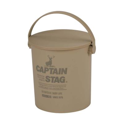Captain Stag Наружное сиденье-ведро CS, 15 л, Бежевое, Сделано в Японии, UM-1617