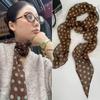 Korean Polka Dot Multifunctional Scarf Tie Hairband Accessory
