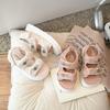 2024 Children Sandals for Girl Summer New Fashion Soft Sole Comfortable Princess Anti-slippery Korean Style Versatile Beach Shoe