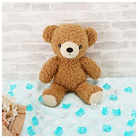 Fluffy Rose Bear Plush 29cm Handmade In Japan Toy, Medium, Tall,