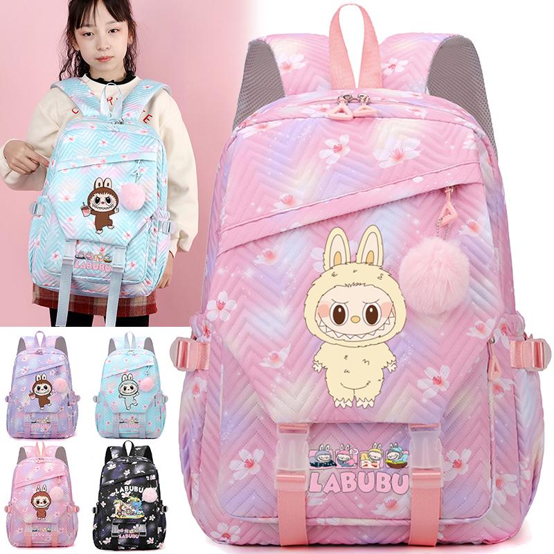 Cartoon Printed Backpack Student Kid Boy Girl Bookbag Teenger Large Capacity Waterproof Schoolbag Travel Bag Gift Mochila