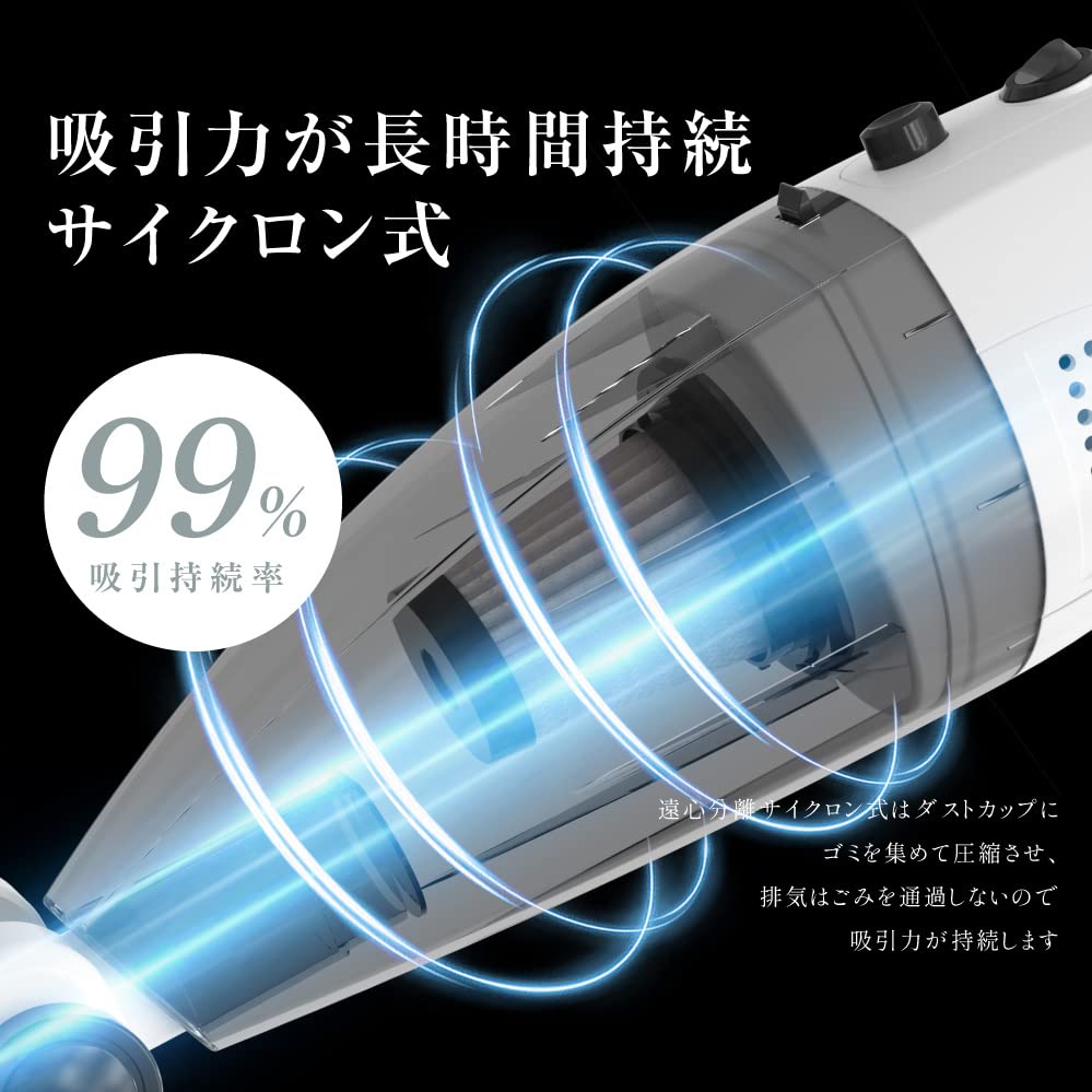 Пылесос проводной циклонный отдельно стоящий 3WAY сверхлегкий 12000 Па с мощным всасыванием большой емкости пылесборник 1200 мл фильтр HEPA проводной многофункциональный
