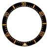 Watch Bezel Insert 40mm Ceramic Watch Bezel Ring Repair Replacement Accessory for Watchmaker Black