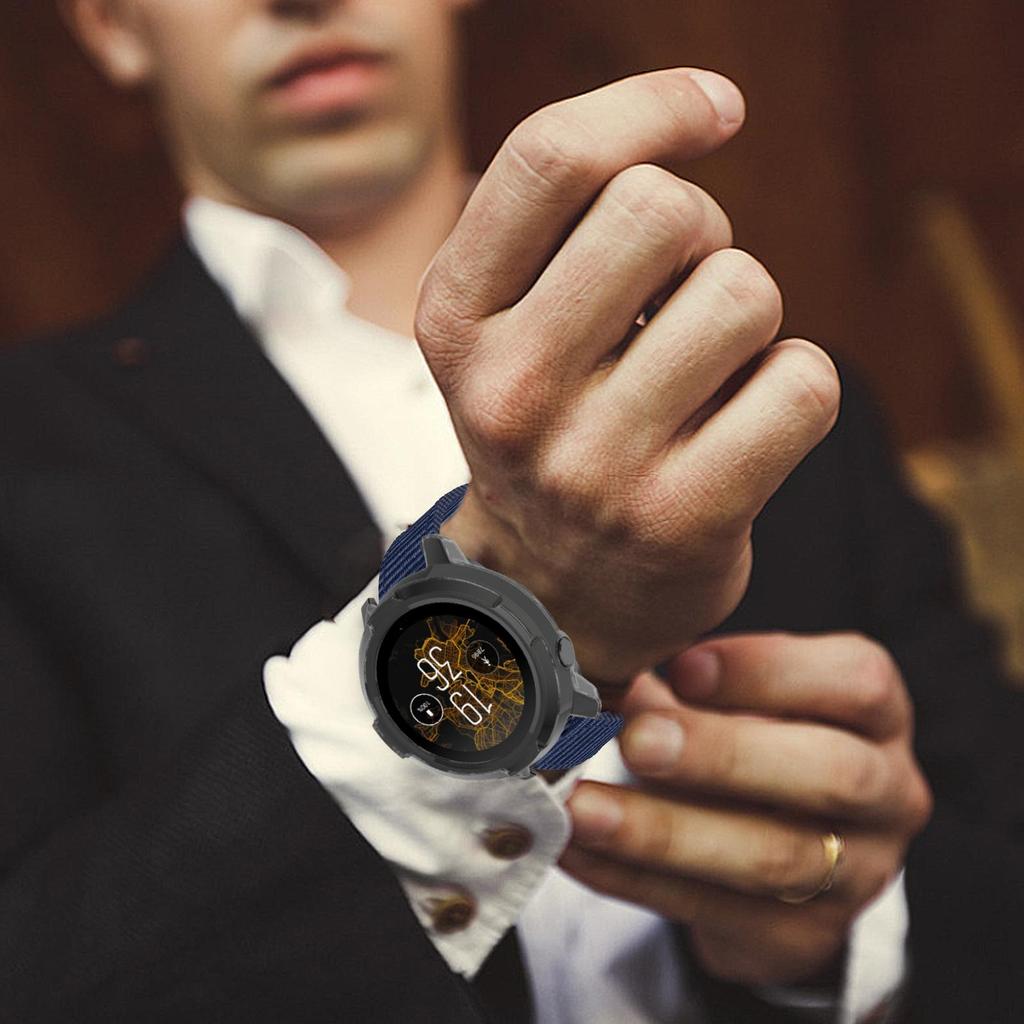 Ремешки, совместимые с Suunto 7, сменный холщовый ремешок для умных часов, браслет для мужчин и женщин
