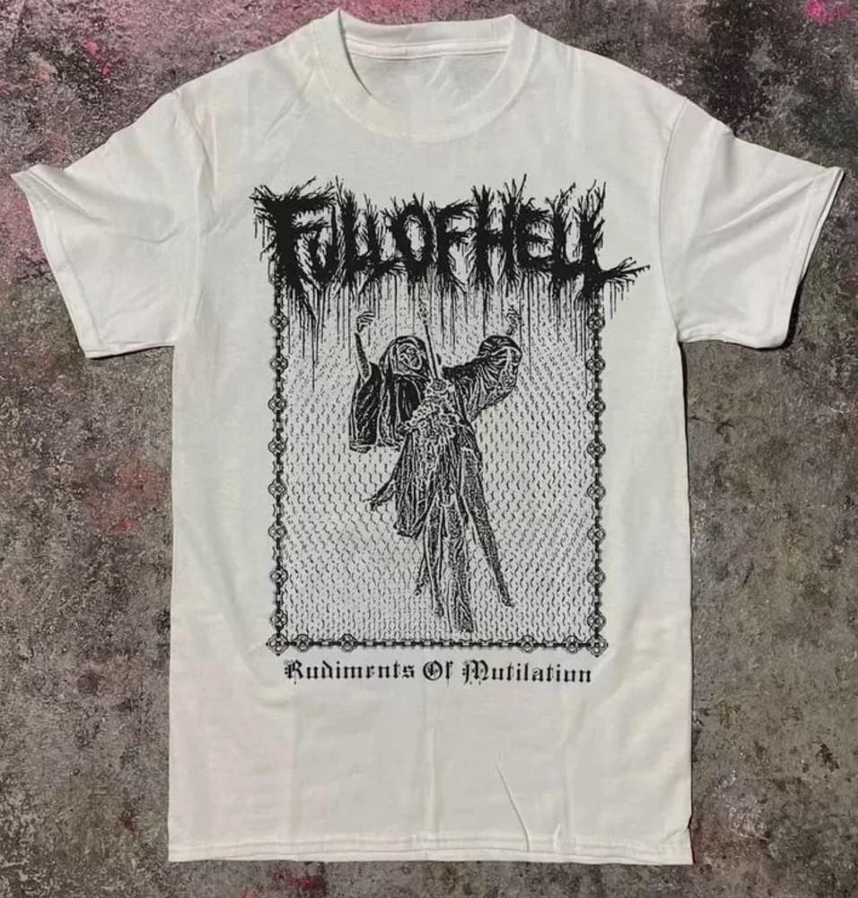НОВАЯ Коллекция группы Full of Hell Подарок для фанатов Размеры от S до 5XL Футболка IM0863