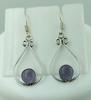 Amethyst Gemstone 925 Sterling Silver Plated Hook Earrings Jewelry NST-J2H4328