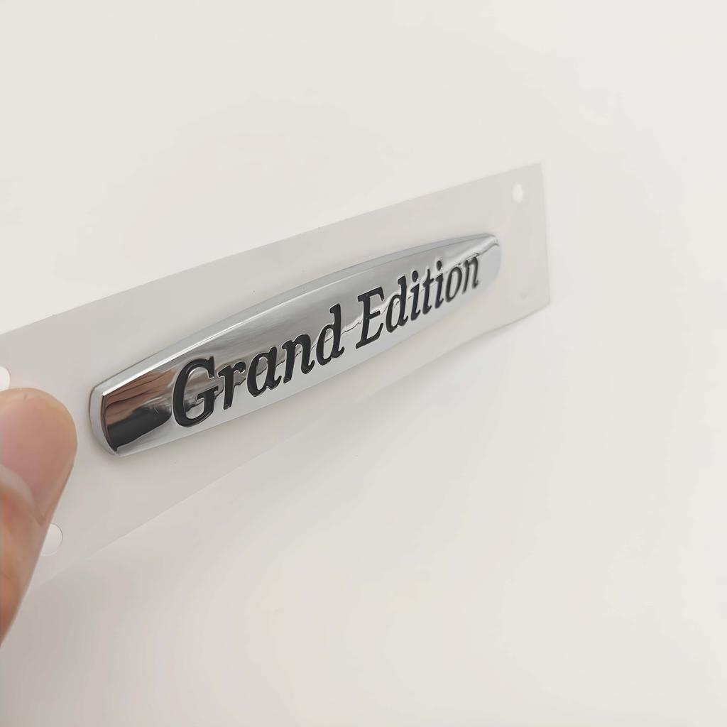 1pc 3D ABS Grand Edition Badge Side Fender Vehicle body Badge Sticker for W211 W212 W213 GLA GLK ML GL GLC GLE