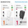 BOROFONE BN13 Зарядное устройство PD30W, сертифицированное EU, для Type-C Apple 15, быстрая зарядка