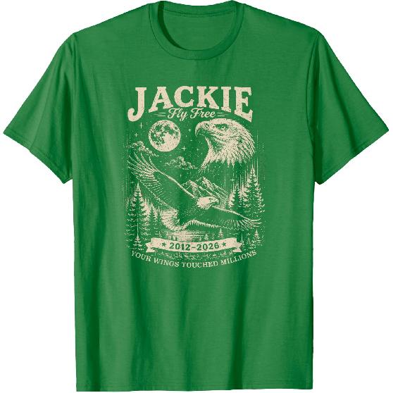 Jackie and Shadow Big Bear Lake Bald Eagle Memorial Tribute T-Shirt
