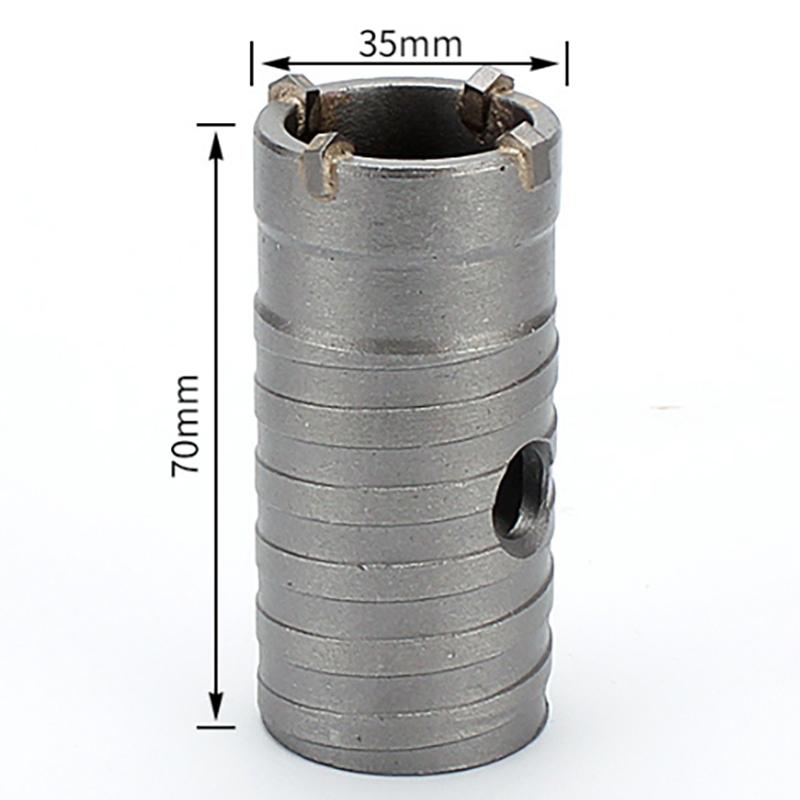 Сверлильная коронка для бетонной стены, кольцевая пила, набор сверл с валом, цементный инструмент