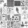 Stencils Template Painting Flower Scrapbooking Embossing Stamping Album Crafts