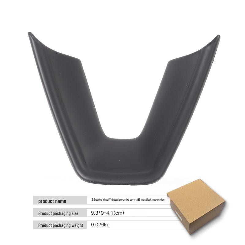 Tesla V3 Рулевое колесо V-образный защитный и декоративный чехол для Model 3