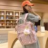 School Bag Female Korean Version Ulzzang Campus Small Fresh Versatile Casual Large Capacity Student School Bag Cute Backpack