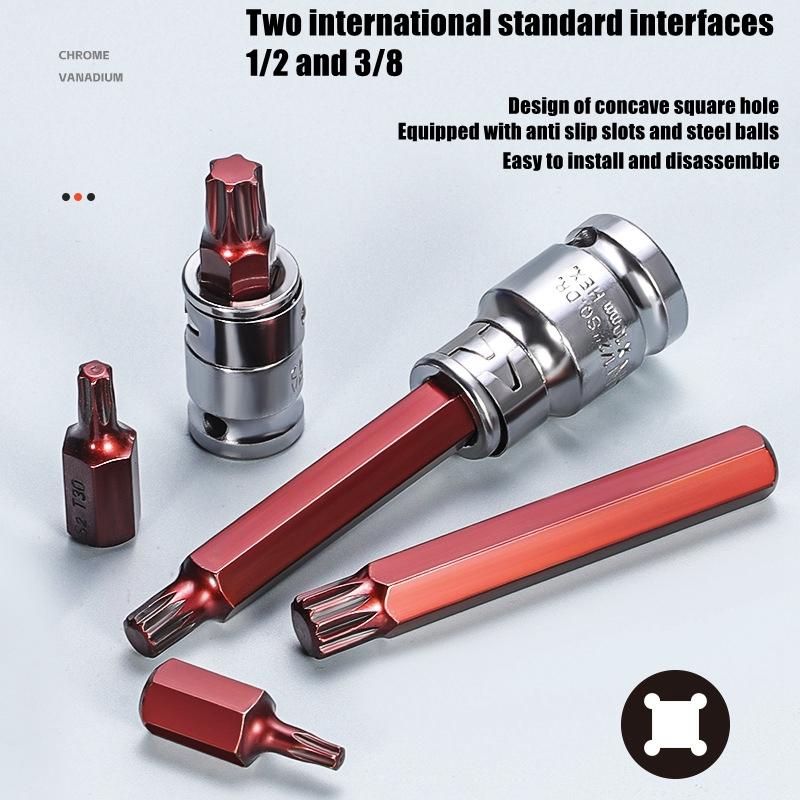 Набор из 40 шестигранных бит Torx Star Spline, набор отверток из сплава S2 и стали CR-V, набор магнитных отверток, инструменты для ремонта