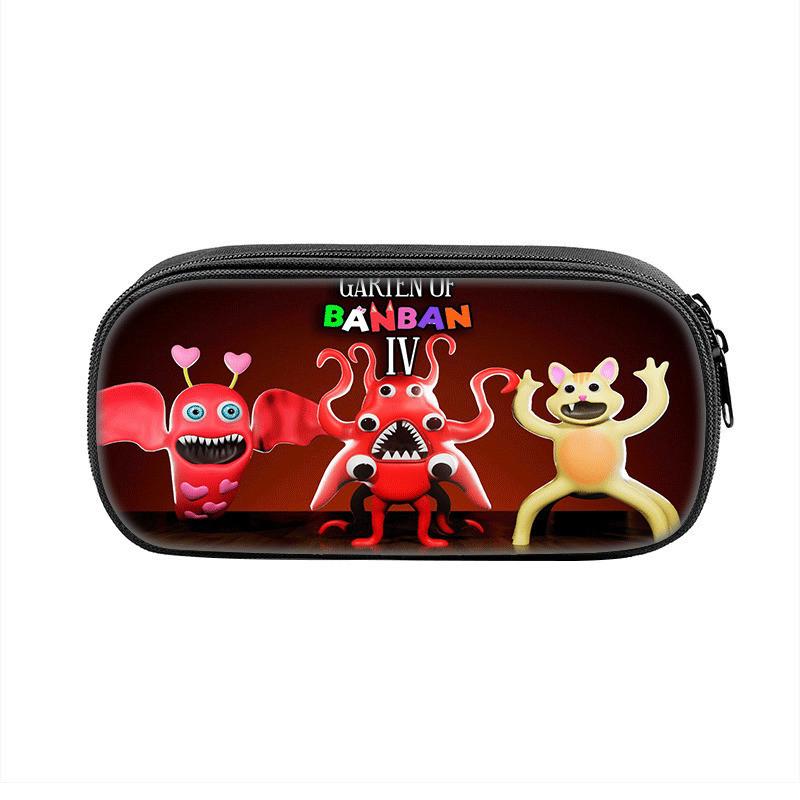 Garten Of Banban Pencil Case With Nylon Material For Students And School Supplies
