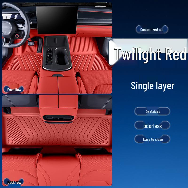 Waterproof TPE Car Floor Mats for Modern Verna 16-20 & Verna RV 17-18 Models