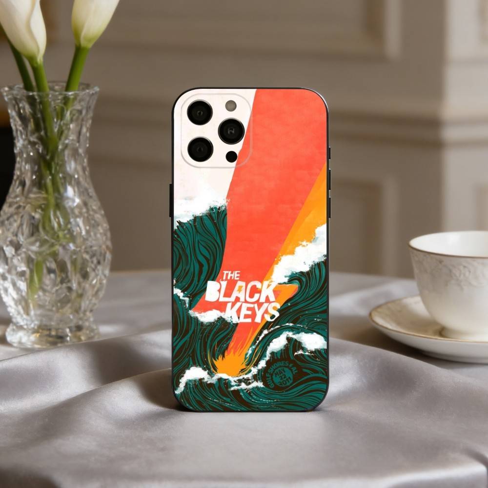 COOL The B-Black KeyS Bnd Phone Case Silicone Soft For IPhone 17pro 16 15 14 13 12 11 X XR Plus Pro Max Plus
