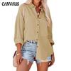 Spring and Autumn Women's Tops Drop Shoulder Batshirt Casual Long Sleeve Shirt Women's Blouse
