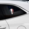 2026 3D Aluminium Skull Head Badge Stickers Car Door Fender Decal Rear Trunk Emblem Sticker Auto Accessories For Audi Benz BMW Kia