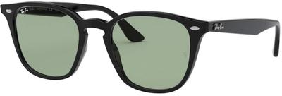 Ray-Ban RB4258F 601/2 Солнцезащитные очки Линза светло-зеленая 52 Квадратные Унисекс Сделано в Италии