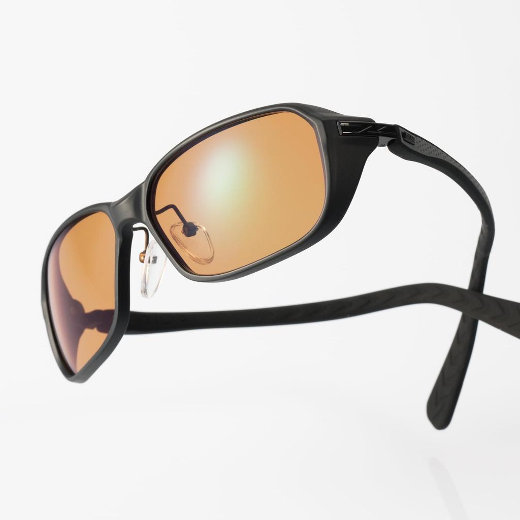 Zeku Polarized Sunglasses TIDA Smoke EASE GREEN [Zeque] F-2189 Gradient/White