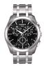 Часы Tissot Chronograph Couturier, Черный циферблат, Браслет, T0356171105100, Мужские