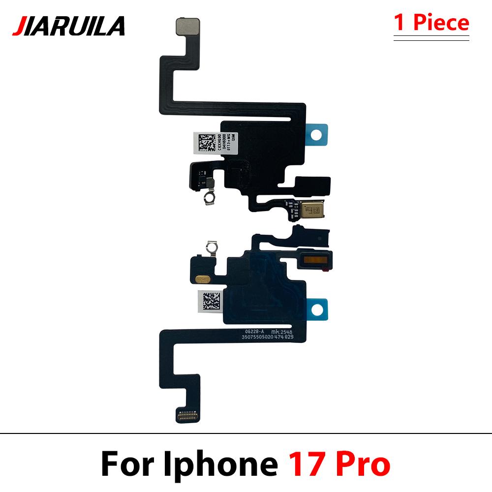 Шлейф датчика приближения и освещенности для слухового динамика iPhone 16 Plus 17 Pro Max 16 Pro 17 Air 16E Без шлейфа динамика