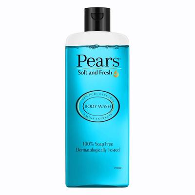 Гель для душа Soft & Fresh, 250 мл с глицерином и свежей мятой, охлаждающий гель для душа для принятия ванны, без парабенов, для мужчин и женщин