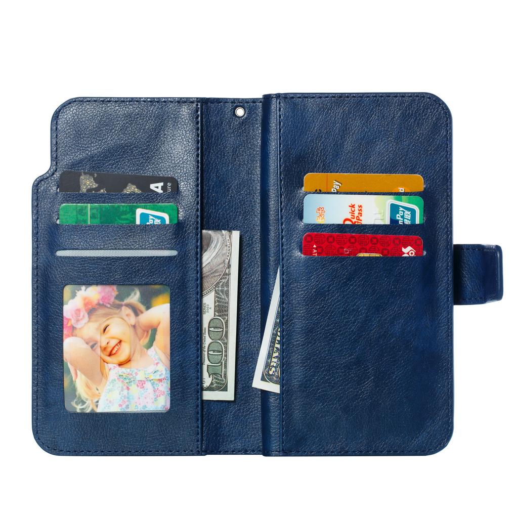 Кожаный чехол для Samsung Galaxy S24 S25 S26 Ultra S23 FE S22 S20 S21 S10 Plus Note 10 20 9 5G Flip Слот для карт Кошелек Чехол для телефона
