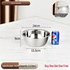 Смесительная миска ZISIZ из пищевой нержавеющей стали 304