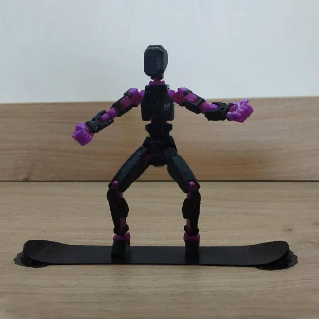 1 Doll Snowboard, Beautiful, 3D Printed Ornaments, Can Be Shaped, Suitable For Collection, Desktop Ornaments