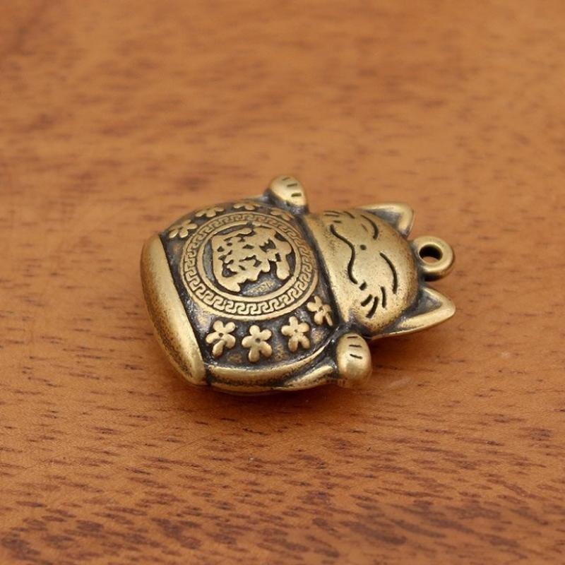 Знак Зодиака Лошадь Подвеска Монета Пять Императоров Брелок Кот Удачи Китайские Монеты Фэн-шуй Брелок Приносит Богатство Удачу