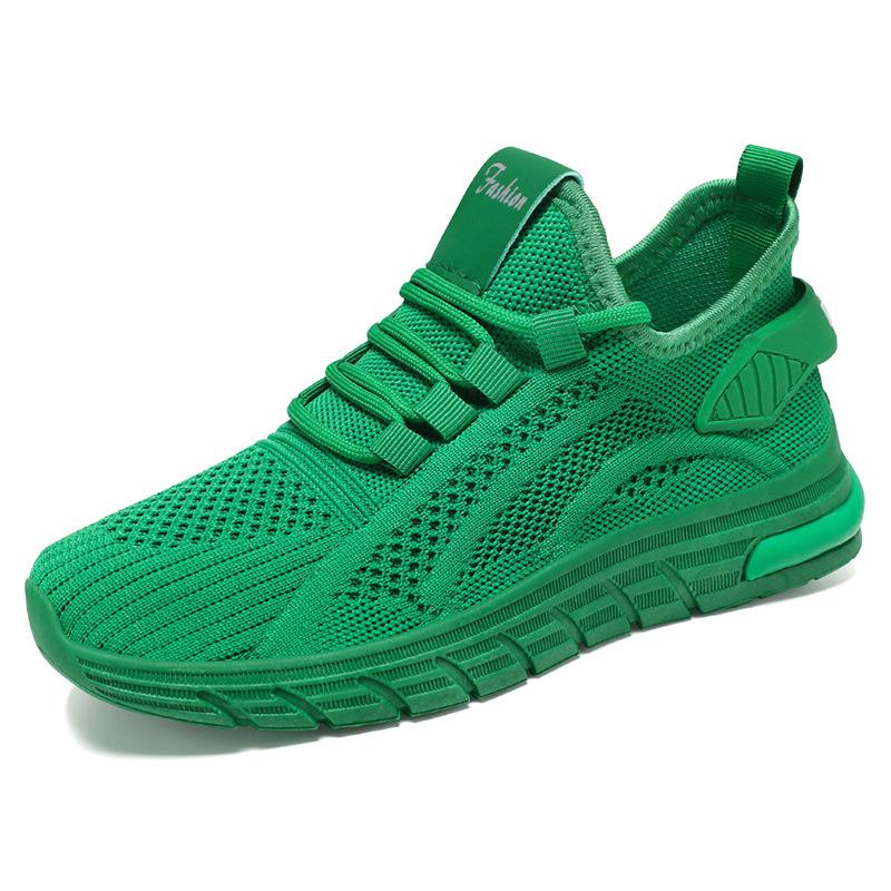 Shoes Women's 2025 Summer New Single Shoes Casual Breathable Running Shoes Air Cushion Sports Shoes
