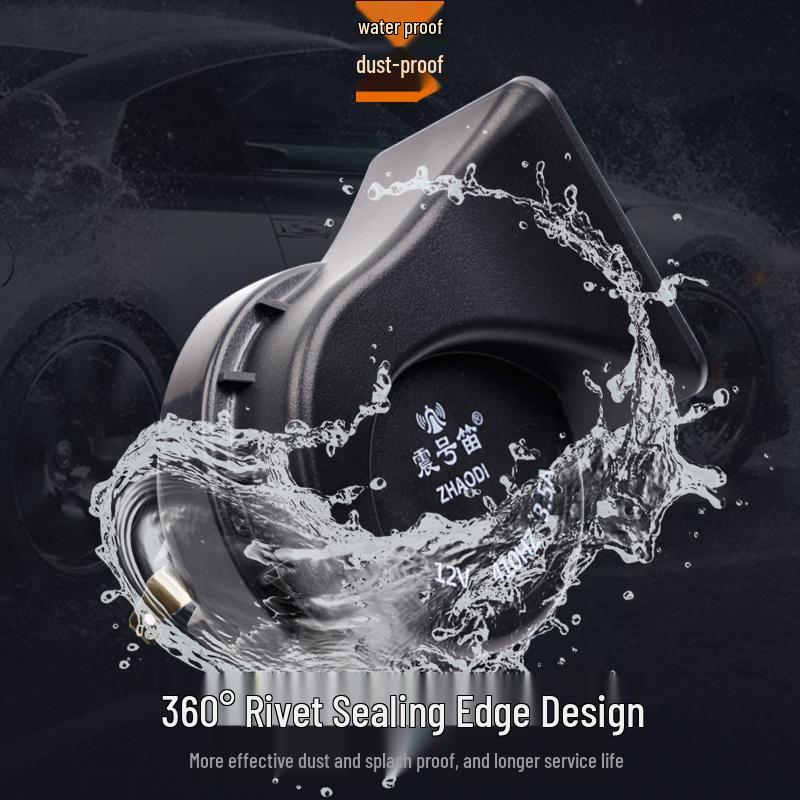 Compatible with ORA White Cat, Black Cat, Haomao GT iQ New Energy; Easy Installation Car Snail Horn.