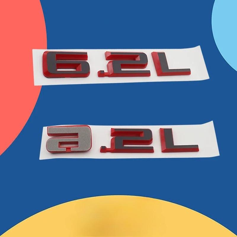 3D Премиум 6.2 Л Буквы для Американского внедорожника, внедорожного автомобиля, капот двигателя, крыло, багажник, задняя наклейка, эмблема, значок, стикер
