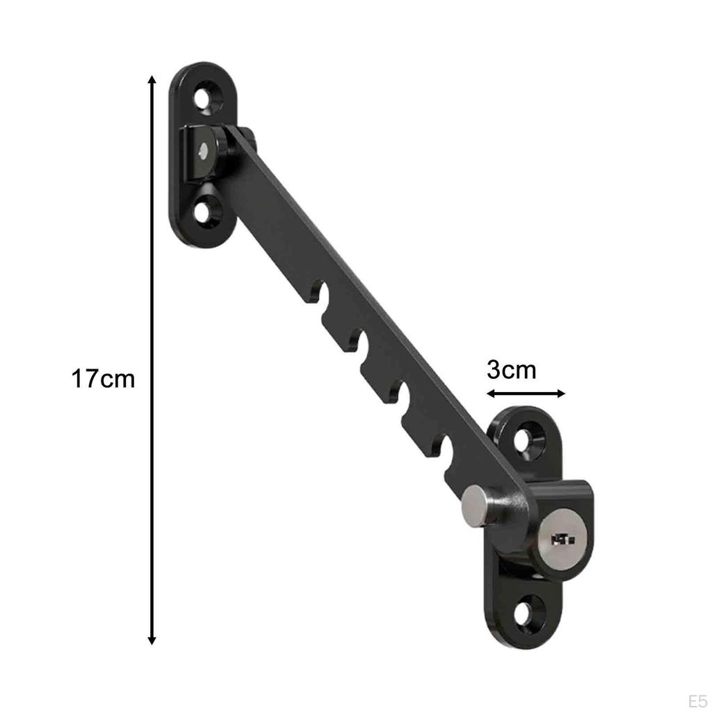 Ограничитель открывания оконного замка Металлическая фурнитура Легко устанавливается Ограничитель Регулируется для ящиков
