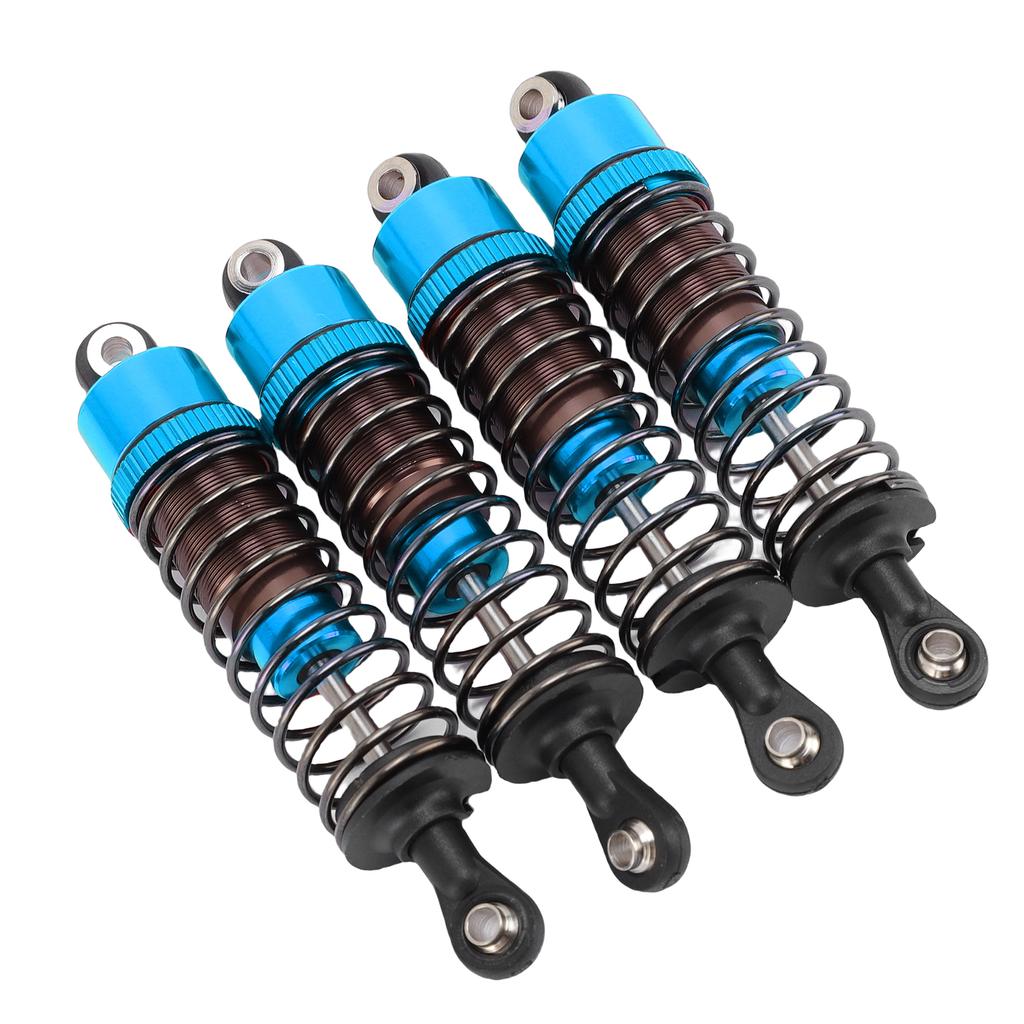 4 PCS 75mm RC Car Oil s Aluminum Alloy Damper Set for 1/10 Scale RC Cars