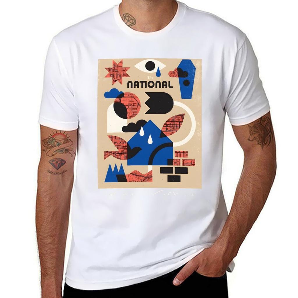 The National Album Music Tshirt Basic Breathable Solid Color Tshirt