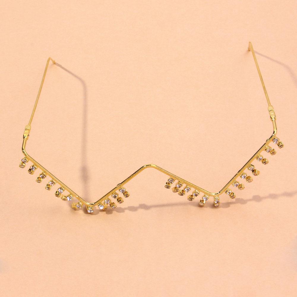 Stonefans New Luxury Tassel Glasses Chains Frames Vintage Crystal for Women Girls Fashion Body Chain Harness Jewelry Decoration