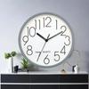 Легко читаемые 8-дюймовые современные настенные часы Простые и легко читаемые бесшумные нетикающие настенные часы для спальни гостиной
