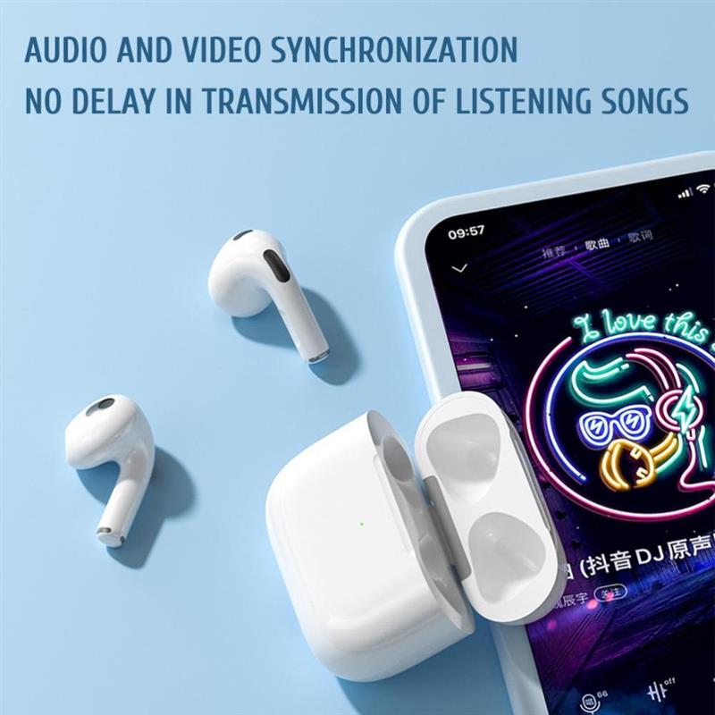 New 4Pro Wireless Headphones in-Ear Bluetooth Earbuds Active Noise Reduction HD Call Professional Gaming Headset for Android & IOS