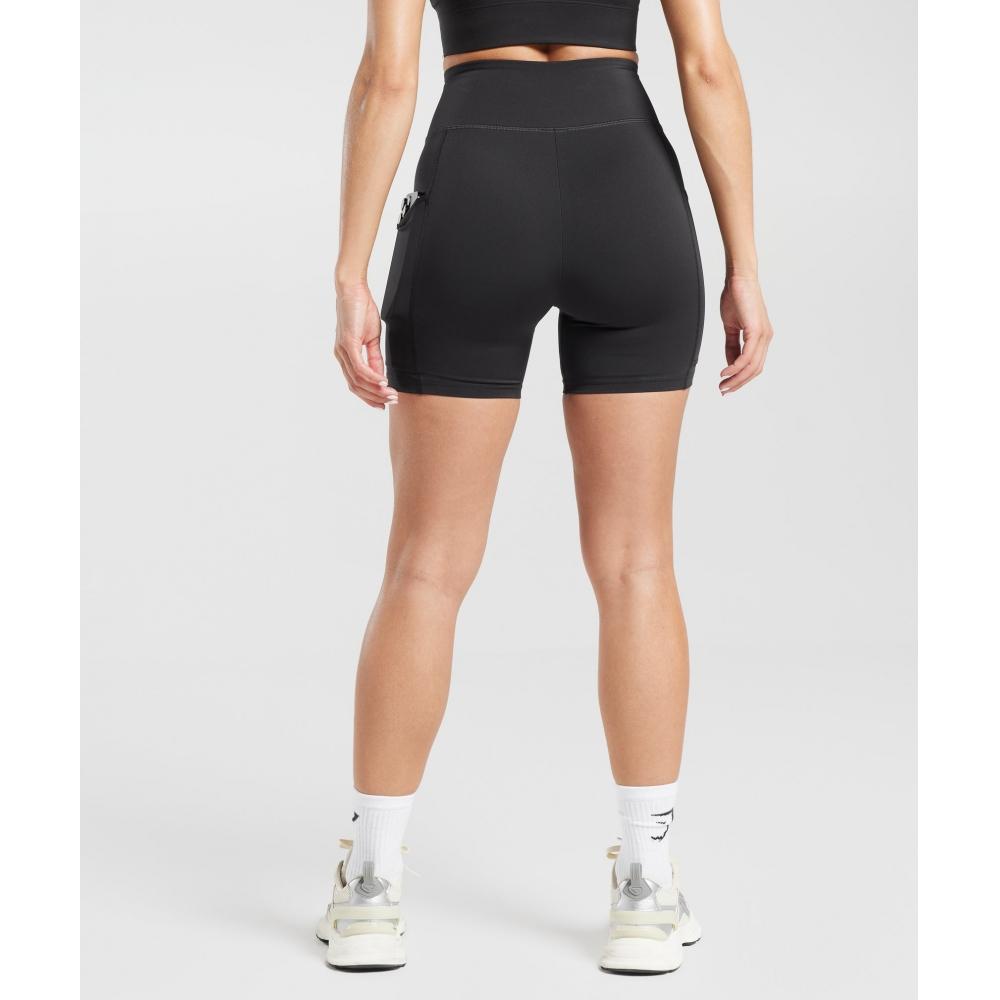 Gymshark Карманные шорты черные B4a8w Bbbb