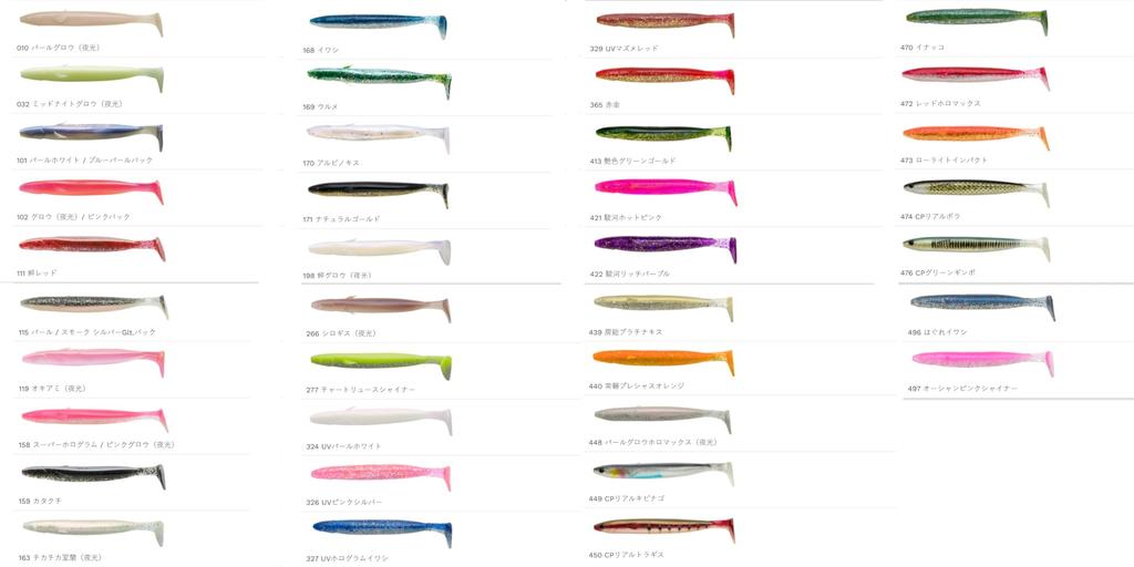 Приманка Ecogear Power Shad 4 дюйма Анчоус #159