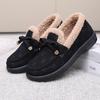 Зимние новые женские хлопковые туфли Пекин 2025, утепленные флисом, нескользящие, теплые туфли для мамы, модные хлопковые туфли Doudou